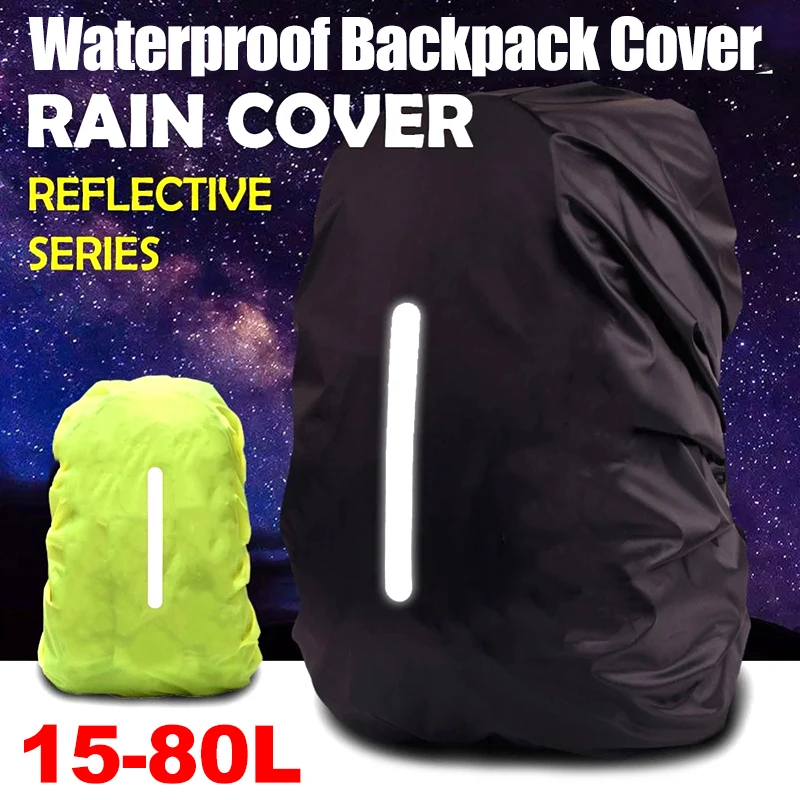 Водонепроницаемый рюкзак с защитой от дождя 15-75 л