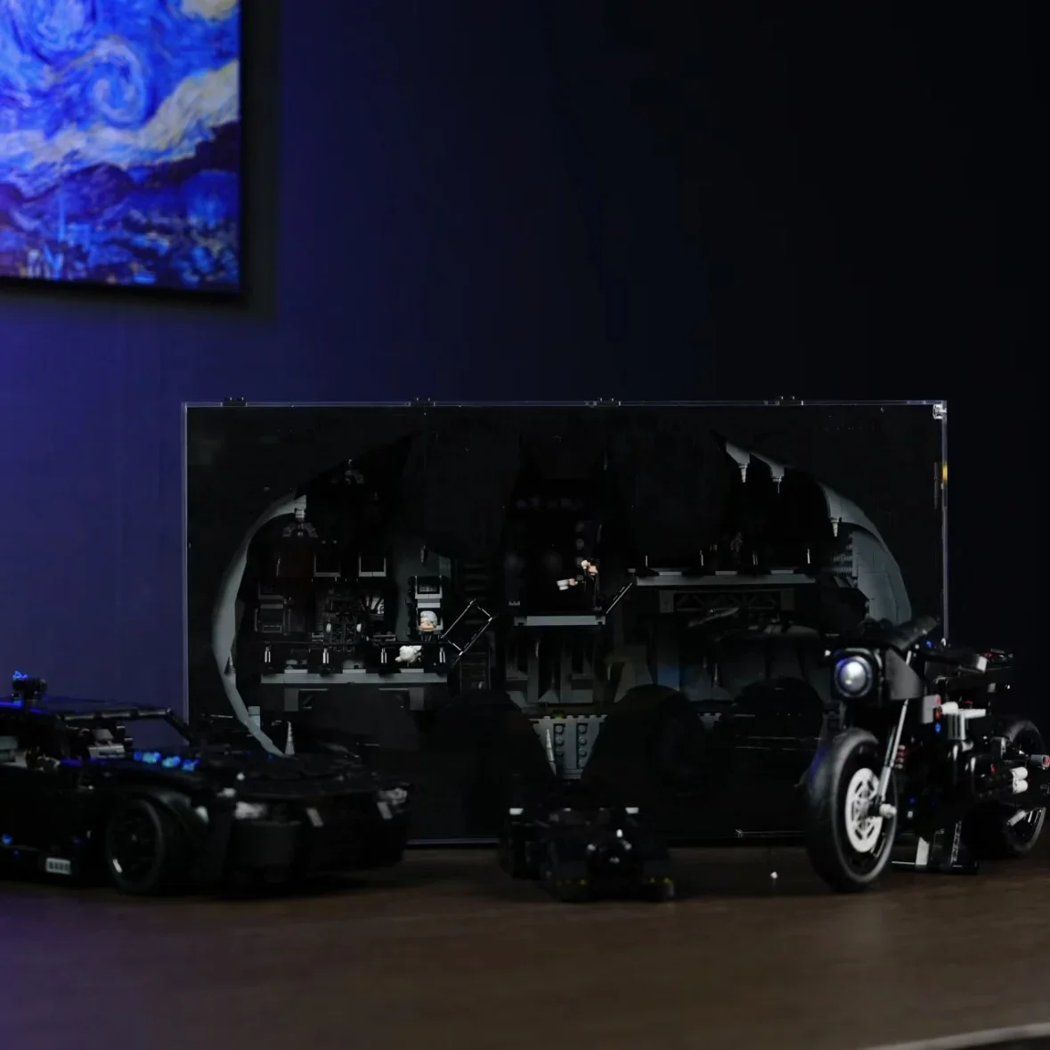 В НАЛИЧИИ 76252 Batcave Shadow Box классическая модель 1989 года строительные блоки кирпичи