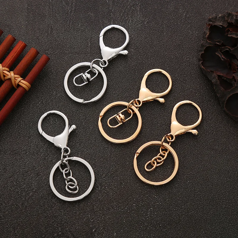 

Кольцо для ключей с металлической застежкой-карабином, 5 шт.