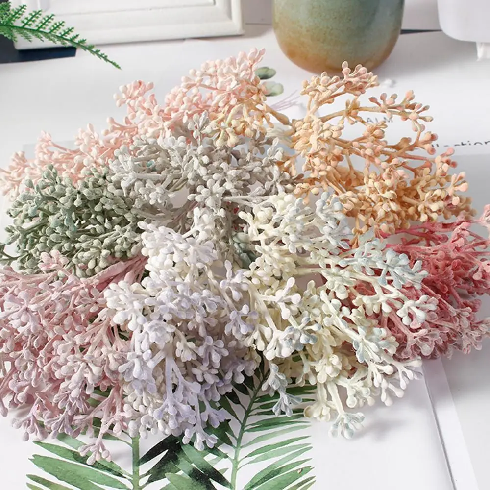 DIY Plastic Craft 14cm Home Decoration Fake Flower Wreat Box Artificial Plants Bouquet Berry | Дом и сад