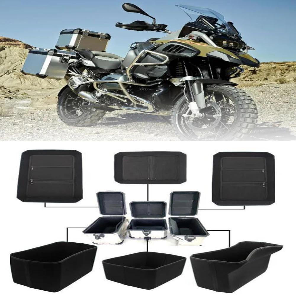 

Чемодан для BMW R1200GS LC/ADV 13-17, контейнер для чемоданов, задний Чехол, боковой портфель, сумка для багажа + верхняя крышка