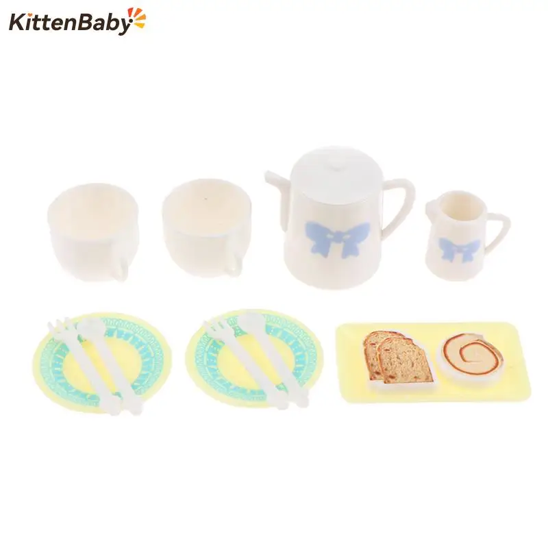 

1/12 миниатюрный кукольный домик, китайская вилка, чайник, чашка, набор посуды для торта, кухонная игрушка, ролевая игра, кухонная игрушка