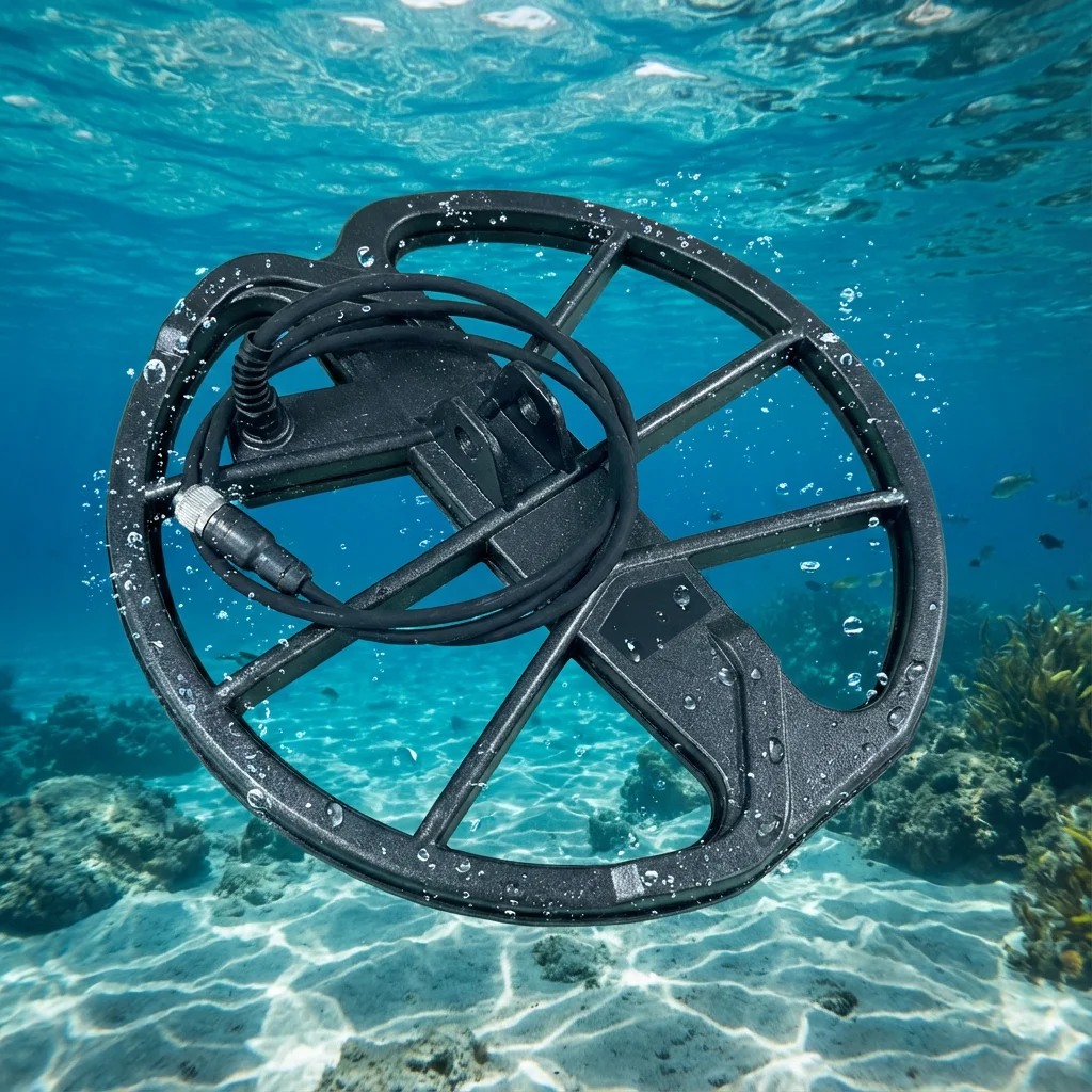 Водонепроницаемая поисковая катушка DD для металлоискателя MF50, многочастотный металлоискатель, аксессуары (art.: 3920d7ce17dec) - 3920d7ce17dec