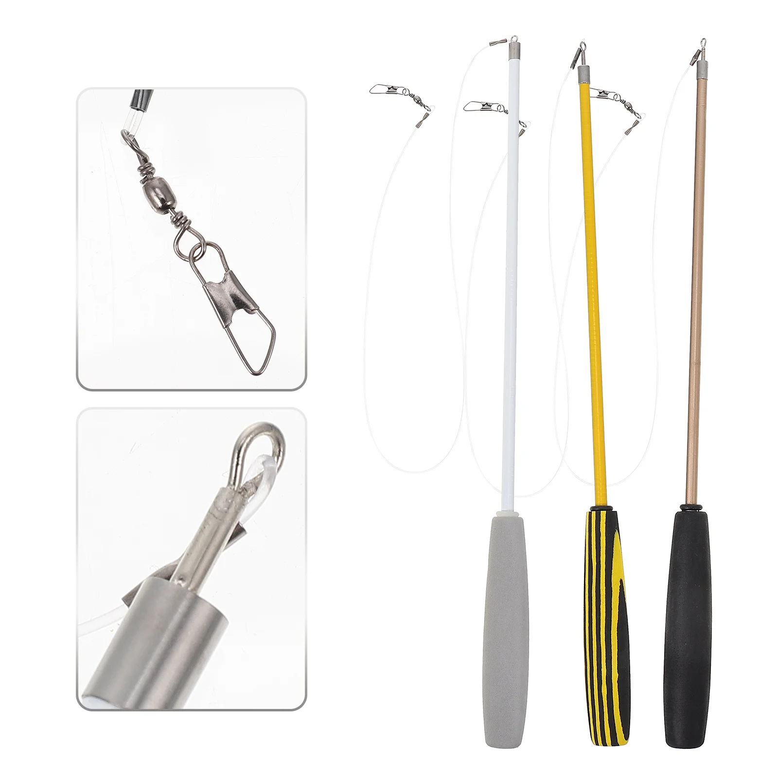 

Cat Wandfishing Pole Teaserinteractivecats Stick Exerciser Retractable Three Sections Sticks Diy Rod Indoor Kitten Extendable