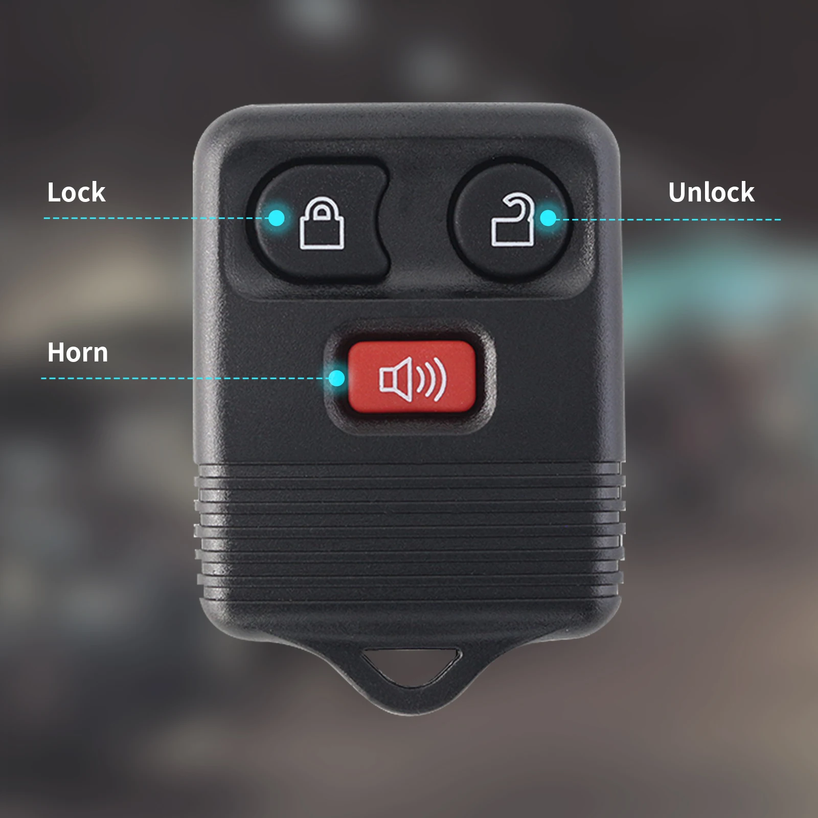 Пульт дистанционного управления для автомобиля Ford CWTWB1U331 3 кнопки 315 МГц E-Series