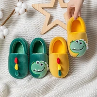 kids winter slippers baby boys girls cartoon non slip home indoors shoes baby winter home slippers soft comfortable shoes