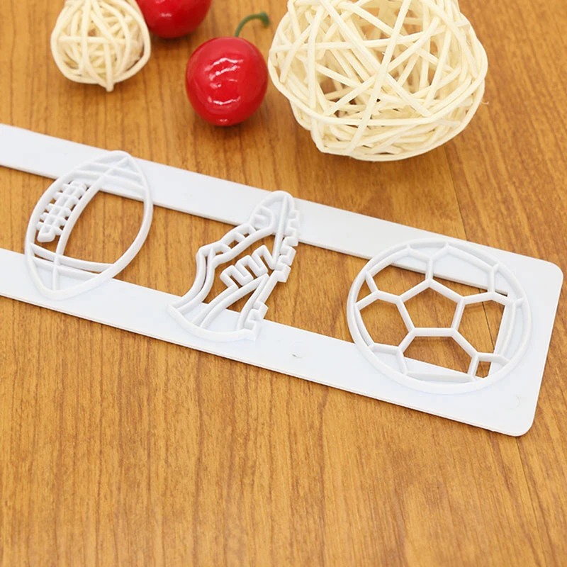 

Football Sports Cutting Craft Cookie Pastry Biscuit Cutter Fondant Cake Mold