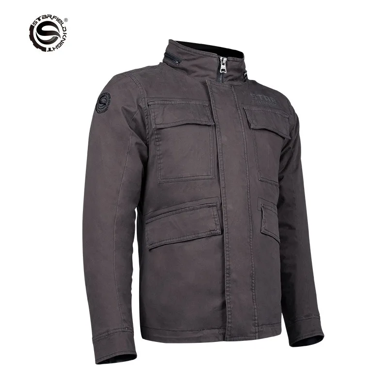 Мужская мотоциклетная куртка Star Field Knight Всесезонная теплая непромокаемая и