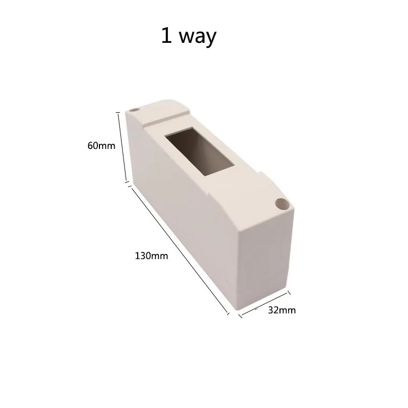 

1 Way Distribution Box Plastic For 1P Circuit Breaker