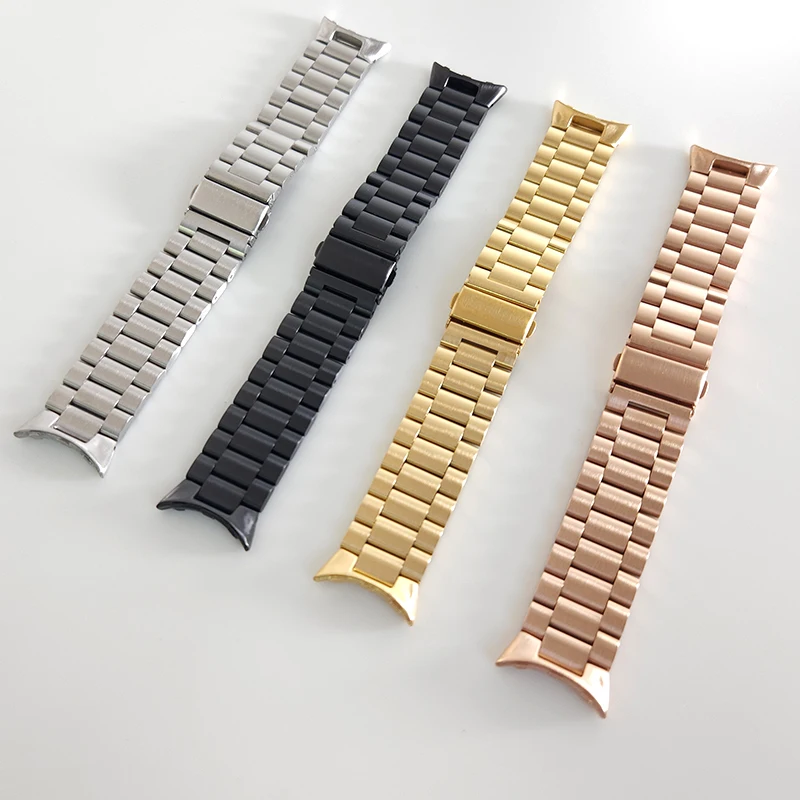 Classic business metal stainless steel strap For Google Pixel Watch band Pixel Watch Smartwatch watchband bracelet accessories