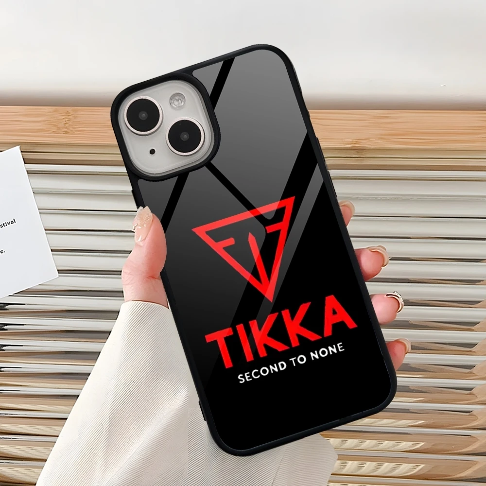 Tikka T3 Logo Phone Case For Iphone 15 Pro Max 14 12 11 13 Mini 16 8 7 Plus X Xs XR PC+TPU Design Back Cover