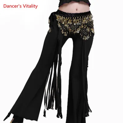 Женские танец живота разрез брюки 7 цветов тренировки танец брюки для танца живота индии принцесса танец живота бесплатная доставка