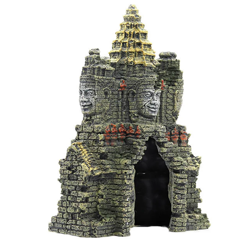 

Аквариум, искусственная смола, четырехсторонний Декор для аквариума Будды, смола для рыб, четырехсторонний декоративный аквариум Будды, по...