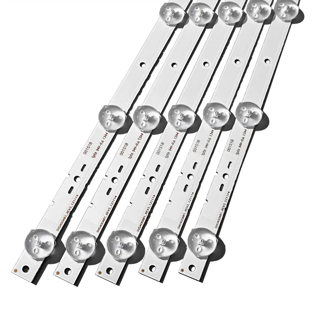 

10 шт./комплект, светодиодные ленты для SONY 40 TV KDL 40R473A KDL 40R753A KDL 40R450A LSY400HM02 A02 SVG400A81 REV3 395