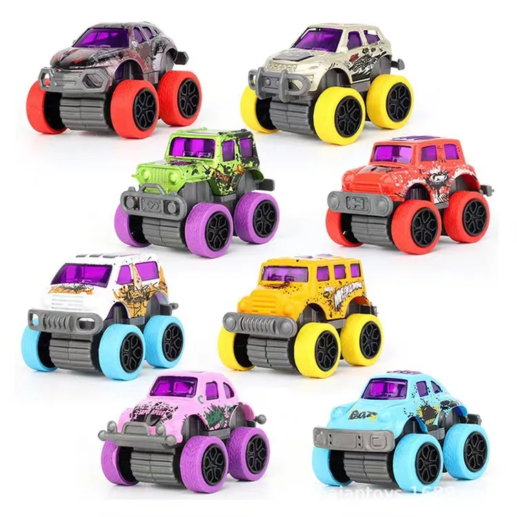 

Alloy mini Q version cartoon engineering car, car, children's boy, return car, model, educational toy car