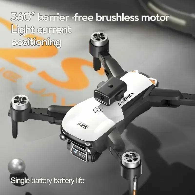 Фото Новый мини-дрон S2S, профессиональная 8K HD камера Fly, 25 минут, предотвращение препятствий, бесщеточный складной квадрокоптер, оптический для Xiaomi №2