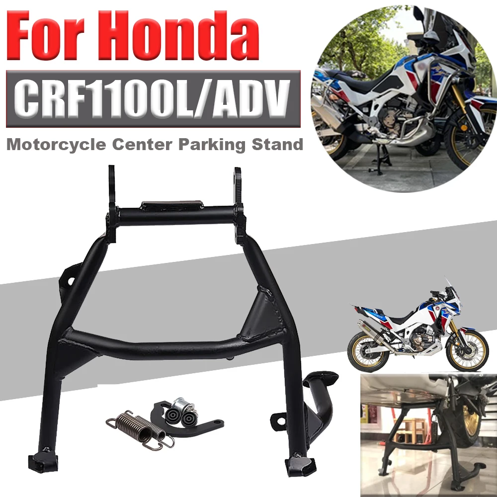 For Honda Africa Twin CRF1100L Adventure CRF1100 CRF 1100 L 1100L ADV Motorcycle Kickstand Centerstand Foot Center Stand Holder