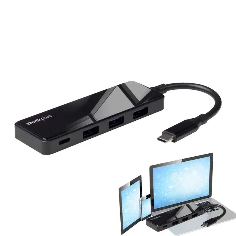 

Док-станция USB Тип C разветвитель на USB 4K Thunder Bolt 3 док-станция адаптер для ноутбука с PD SDs TF RJ45 для универсального ноутбука