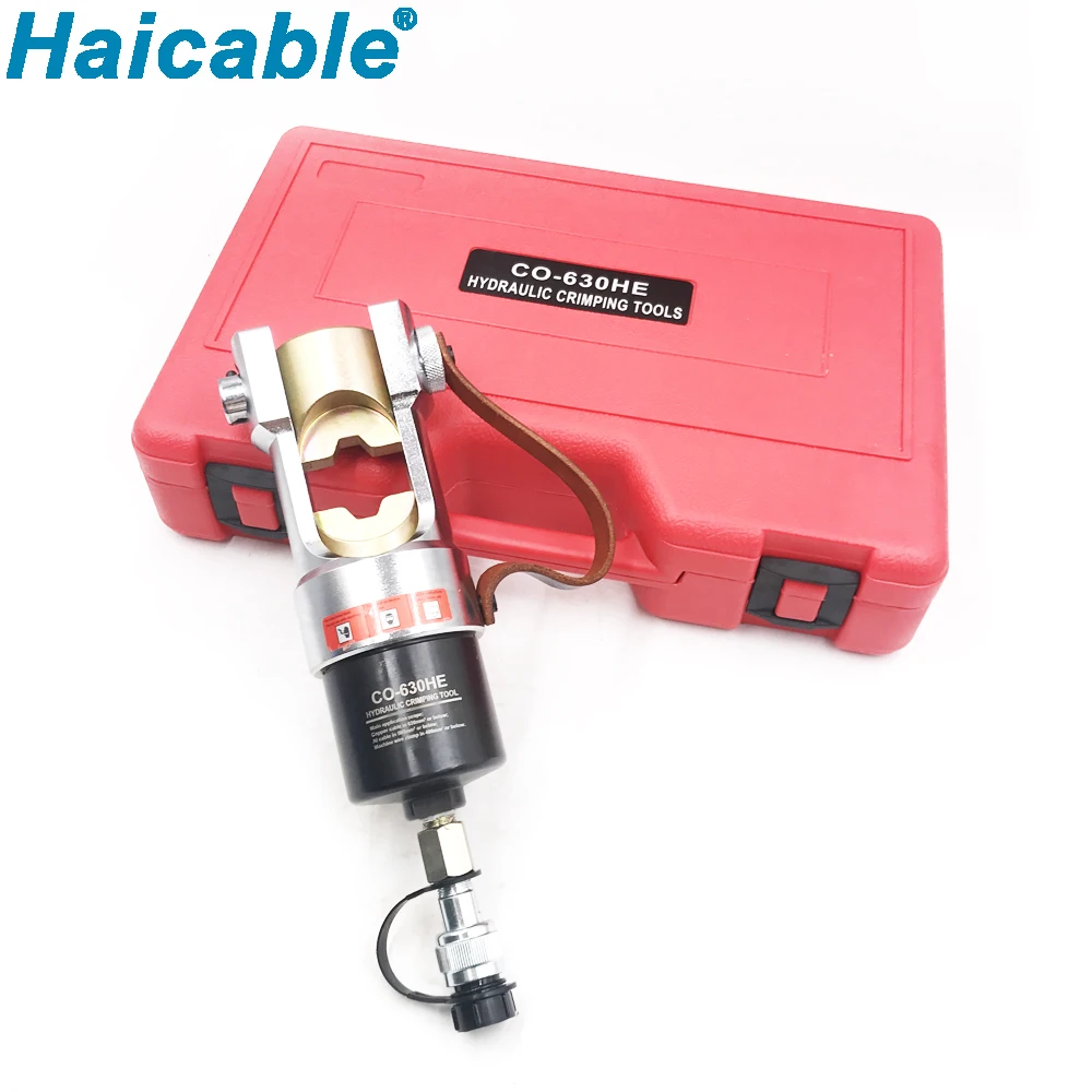 

25 Tons Hydraulic Crimper Tool CO-630HE 150-630mm2 Cable Lug Crimping Head