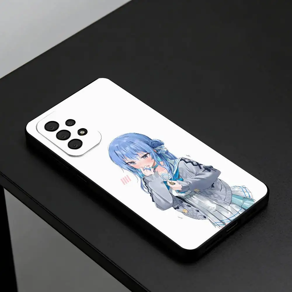 Хошимачи С-Суисей Милый чехол для телефона VTuber для Samsung S26, S25, S24, S23, S22, Plus, черный корпус. (art.: 3920dd26da933) - 3920dd26da933