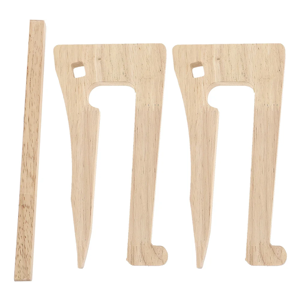 

Countertop Laptop Stand Notebook Computer Holder Office Laptop Wooden Riser