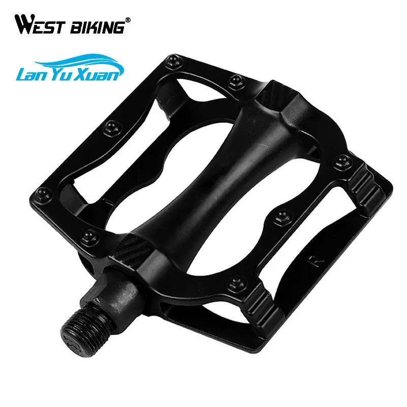 

WEST BIKING Aluminum Alloy Cycling Bicycle Pedals Road Mountain Hollow Anti-slip Durable Bearing Mountain Exercise Pedal Bike