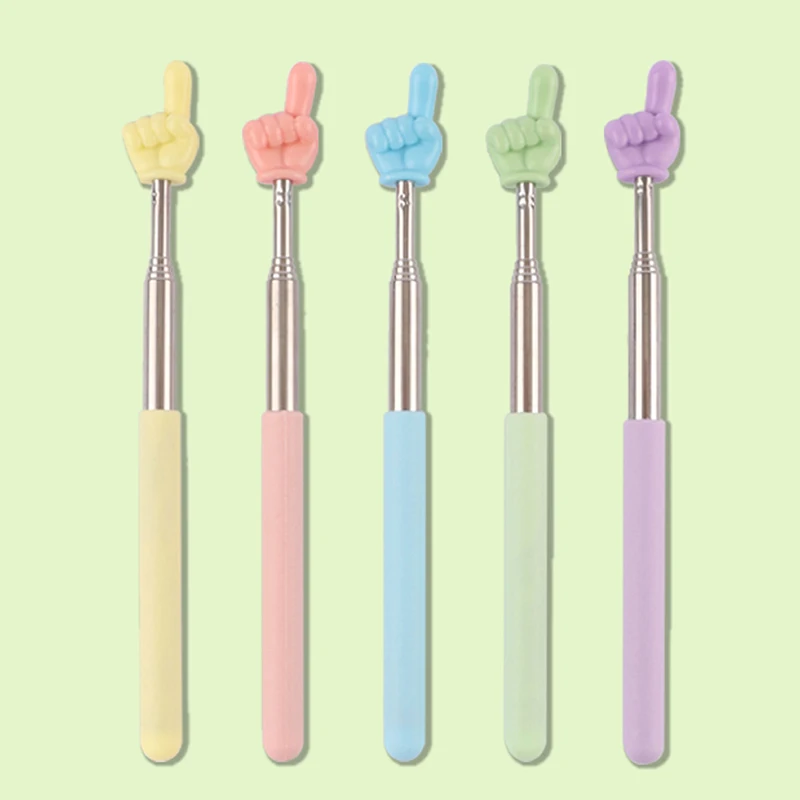 Выдвижная палочка для чтения на палец 68 см детей учителя обучающий кнут обучения