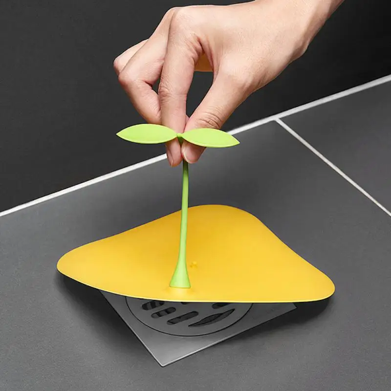 

Floor Drain Deodorant Cover Bathroom Drainage Floor Underground Waterway Silicone Deodorant Cover Bathtub Stopper Home Gadgets