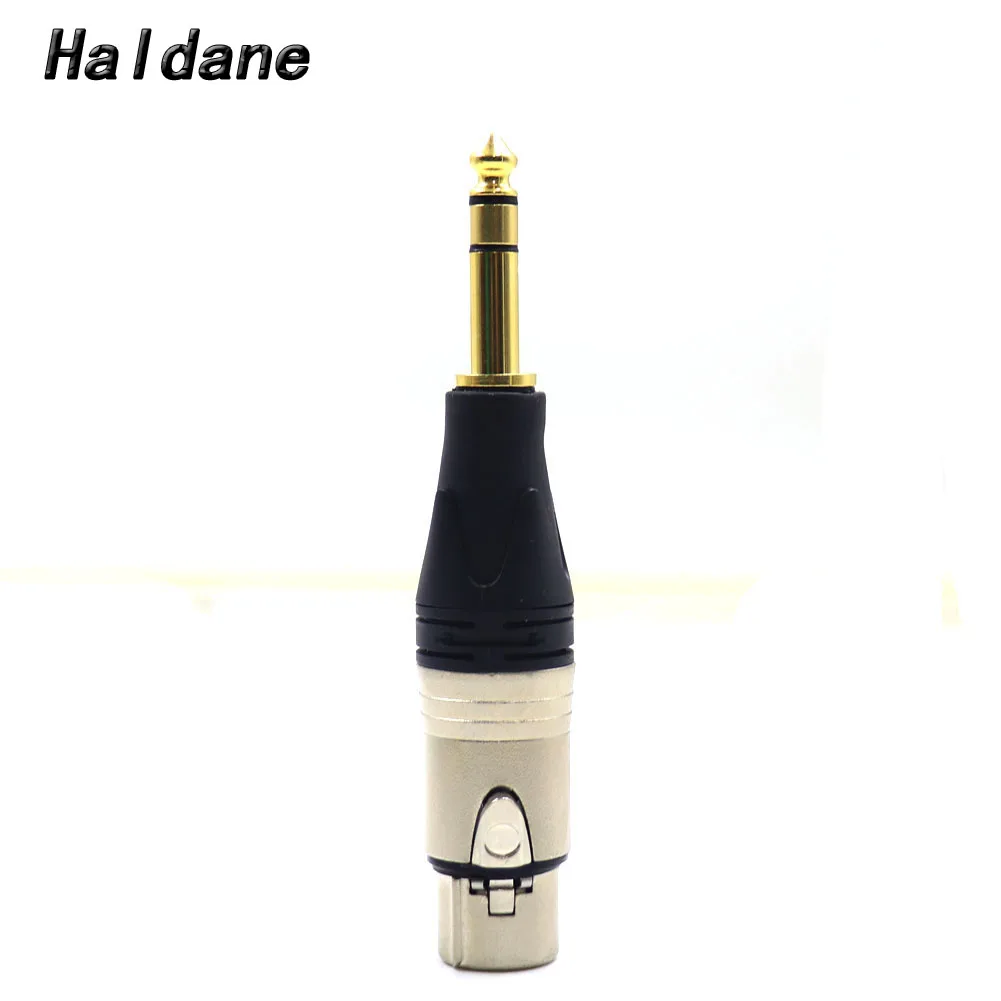 

Haldane HIFI New 4 Pin XLR Balabced Female to 6.35mm TRS Male Pentaconn Adapter Connector