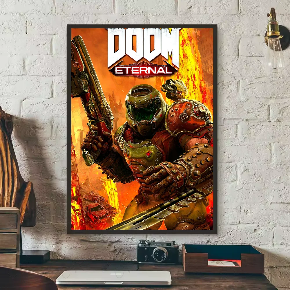 Плакат A-DOOM-Eternal