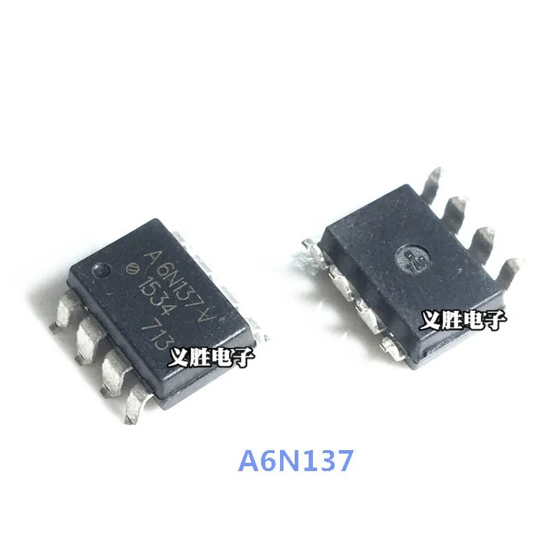 10 шт оптрон A6n137 6n137 Sop-8 hcpl-A6N137 DIP8