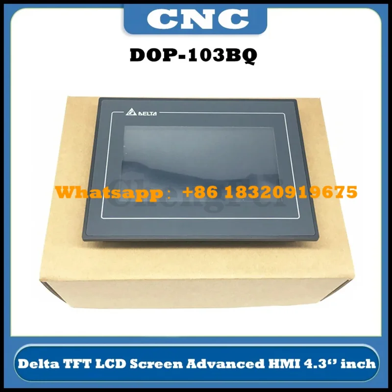 Фото Сенсорный экран HMI с ЧПУ Delta DOP-103BQ 4,3 дюйма 480*272, дисплей интерфейса человеческой машины, замена DOP-B03S210 DOP-B03S211 №3