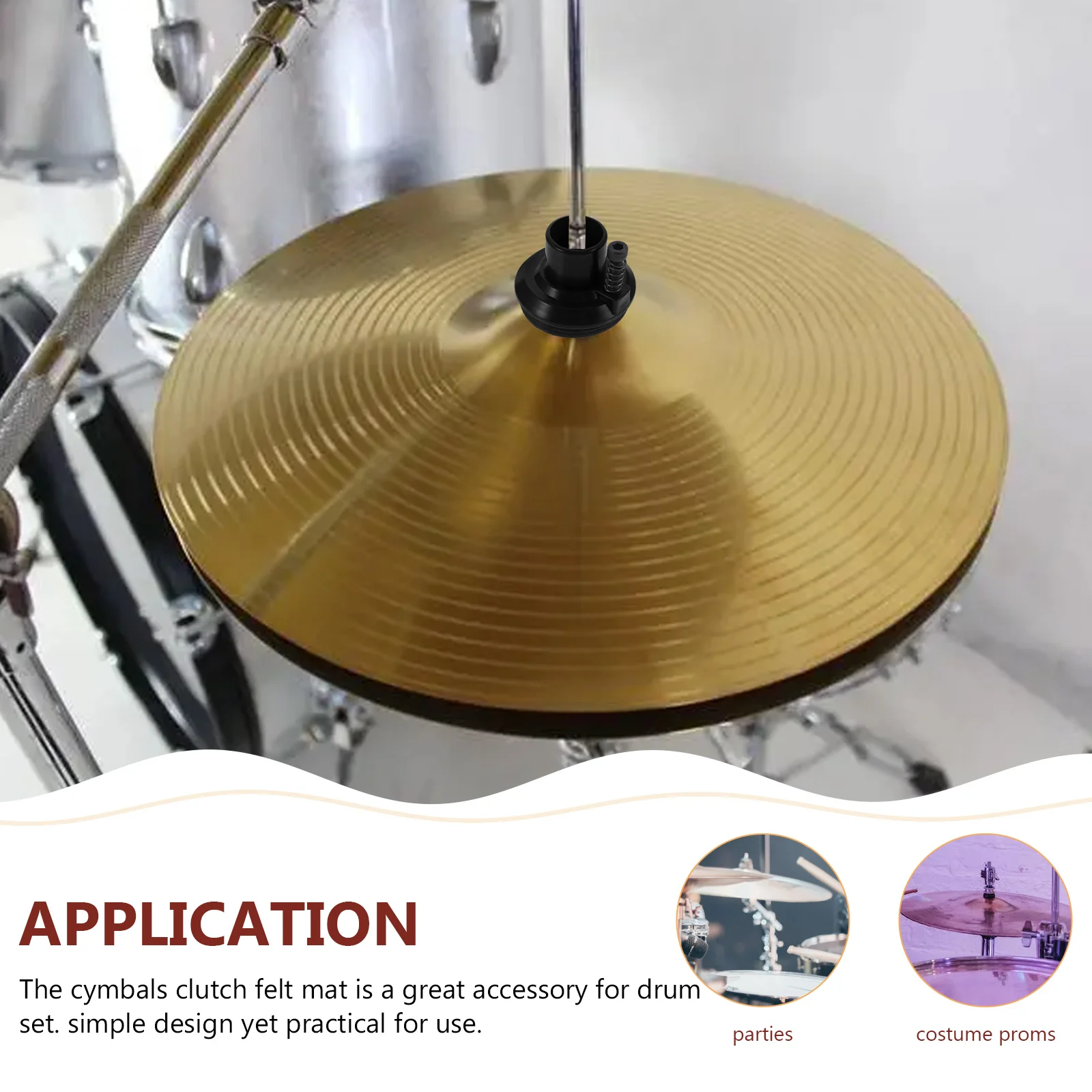 Аксессуары для барабанной установки гайки дисков педали прочная тарелка