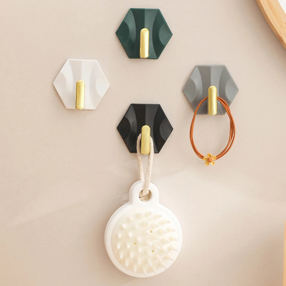 

Kitchen Diamond Hook Non-marking Hook Multi-functional Decorative Hook Sticky Hook Bathroom Wall Hook Kitchen Organizer