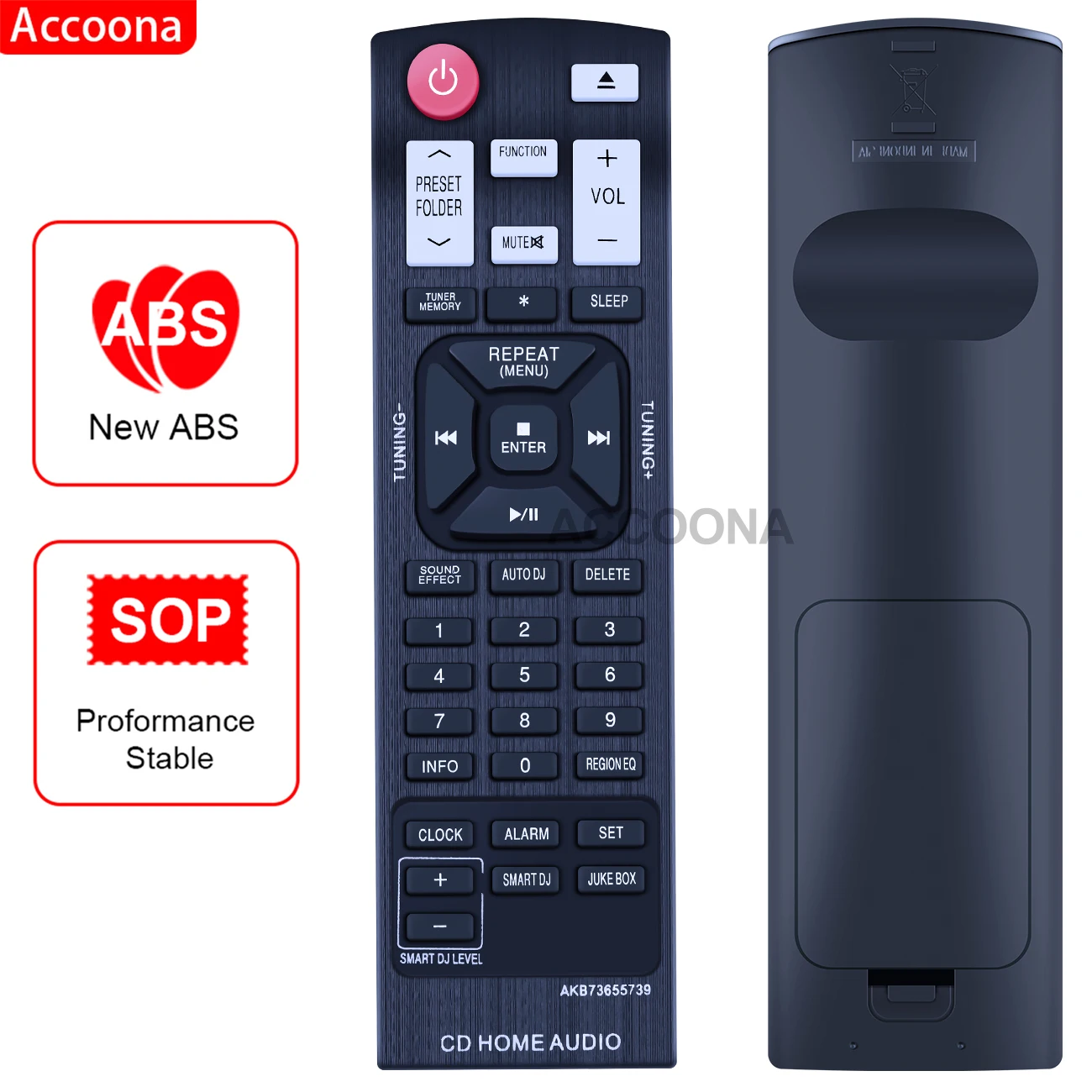 Новая Оригинальная домашняя аудиосистема AKB73655739 CD с дистанционным управлением CM9540 Fernbedienung