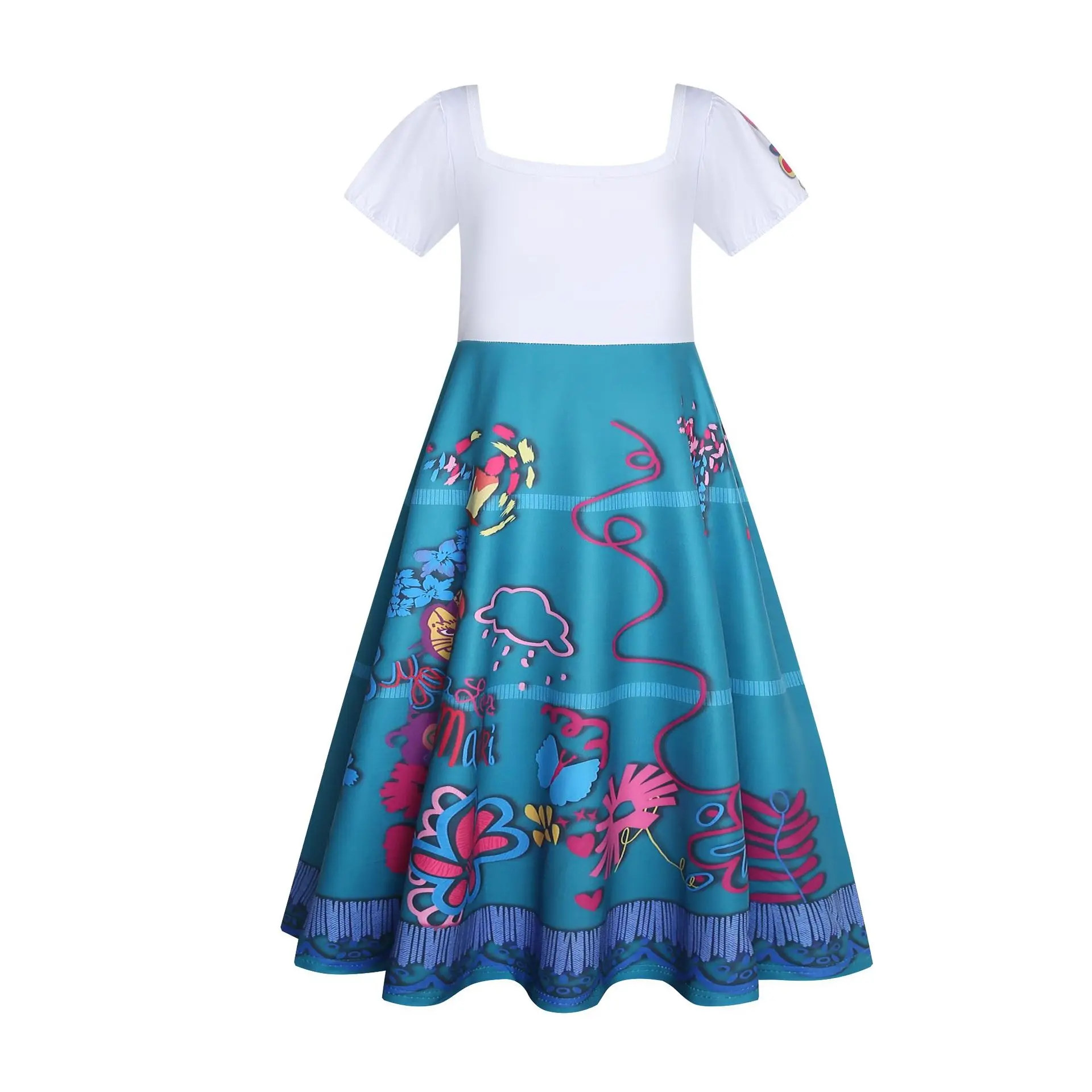 Женское платье принцессы en41 костюм для девочки нарядные платья карнавала на