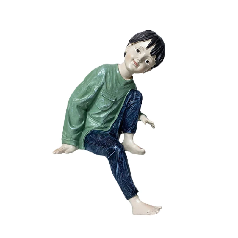 

Современные скульптуры, статуи из смолы, домашний декор, украшения для дома для гостиной, украшение для стола, декоративные фигурки для стола, молодых людей