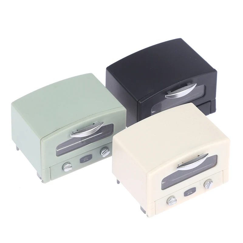 1Pcs Simulation Mini Oven 1：12 Dolls Houses Miniature Furniture Decor Accessories Kitchen Toys Pretend Play |