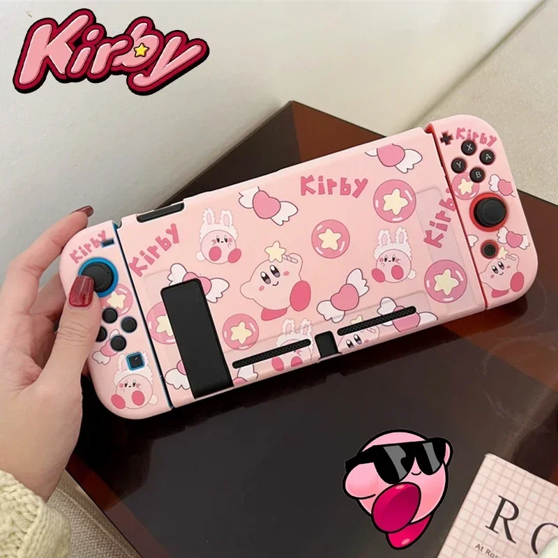 Прозрачный защитный чехол Kirby из ТПУ женский милый прозрачная защитная рамка для