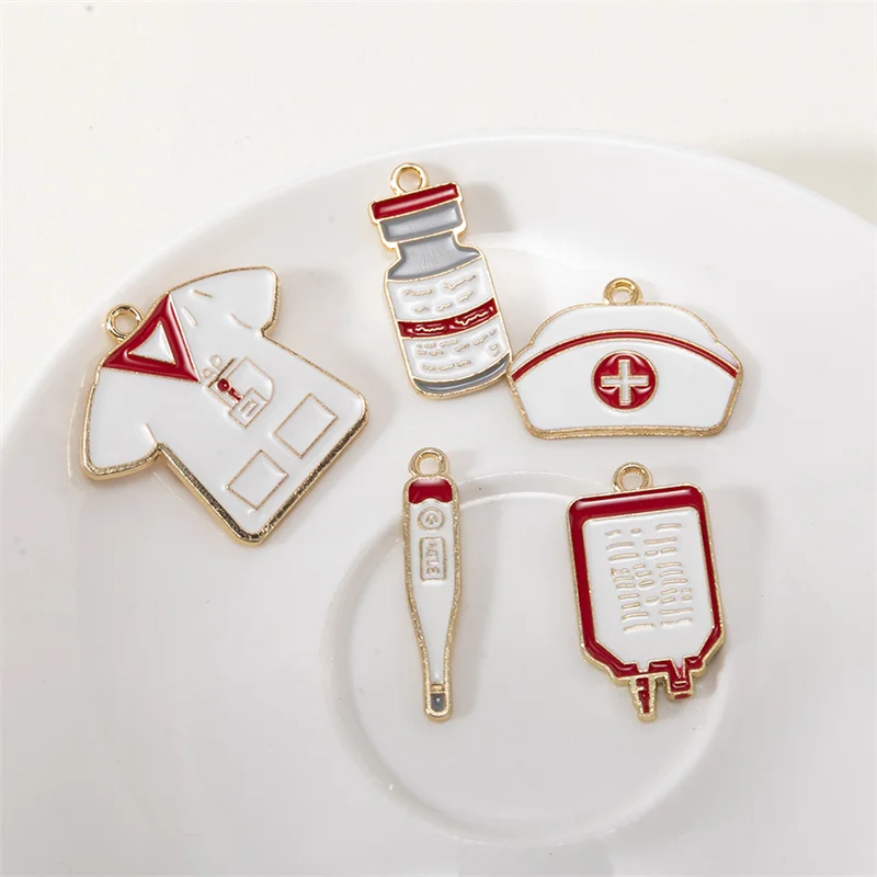5 шт./партия эмалированные подвески для сумок