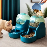 3 8l pet dog cat automatic feeder bowl for dogs drinking water fountain non slip feeding bowl easy to clean pets accessories b