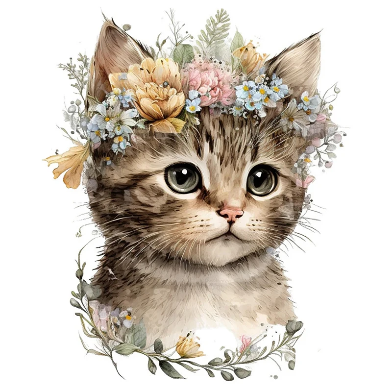 

ПВХ наклейка для стен Flowers And Animals