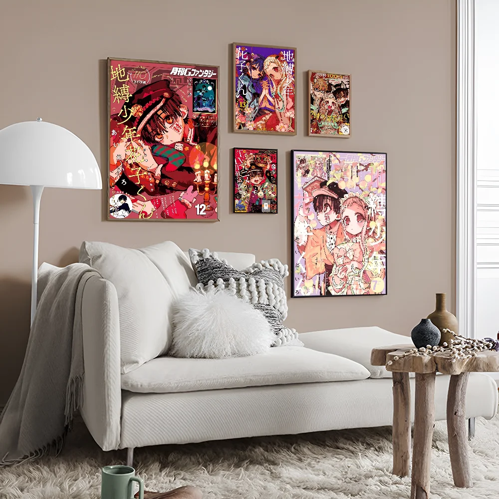 Ханако Кун Яширо аниме хорошее качество принты и постеры белая бумага наклейка DIY