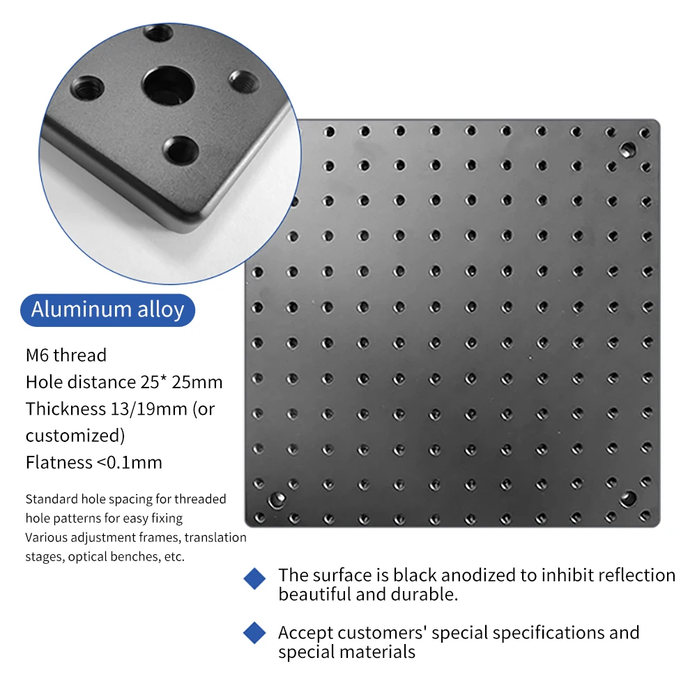 Honeycomb Workbench,Optical Breadboard,Perforated Aluminum Plate,150*150,200*200 For Handwork,Co2 Laser Engraver Cutting Machine