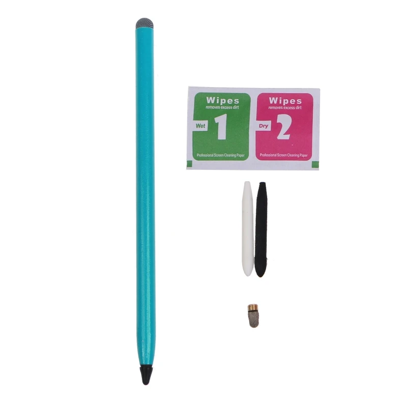 

High-Sensivity Capacitive Stylus Dual-tip Universal Touchscreen Pen Drawing Pen