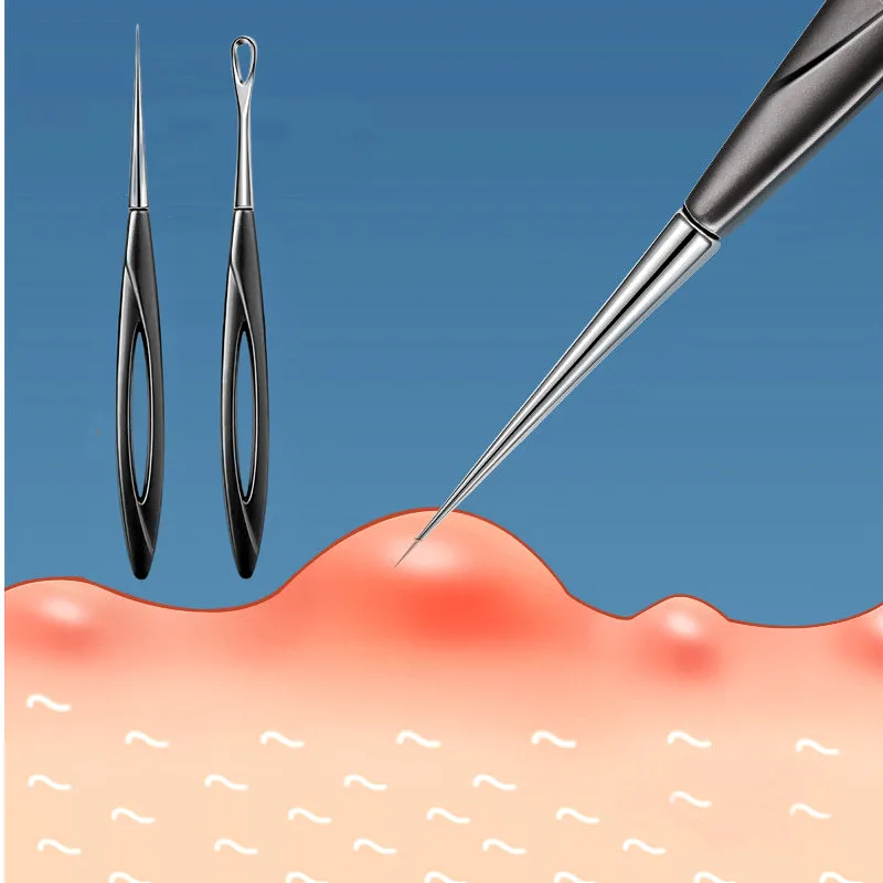 

Средство для удаления чёрных точек на лице, из нержавеющей стали