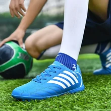 Mannen Voetbal Schoenen Volwassen Kinderen Tf Voetbalschoenen Schoenplaten Gras Training Sport Schoenen 2021 Trend Heren Sneakers 31-44