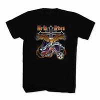 custom christian biker motorcycle chopper motorcyclist t shirt short sleeve 100 cotton casual t shirts loose top size s 3xl