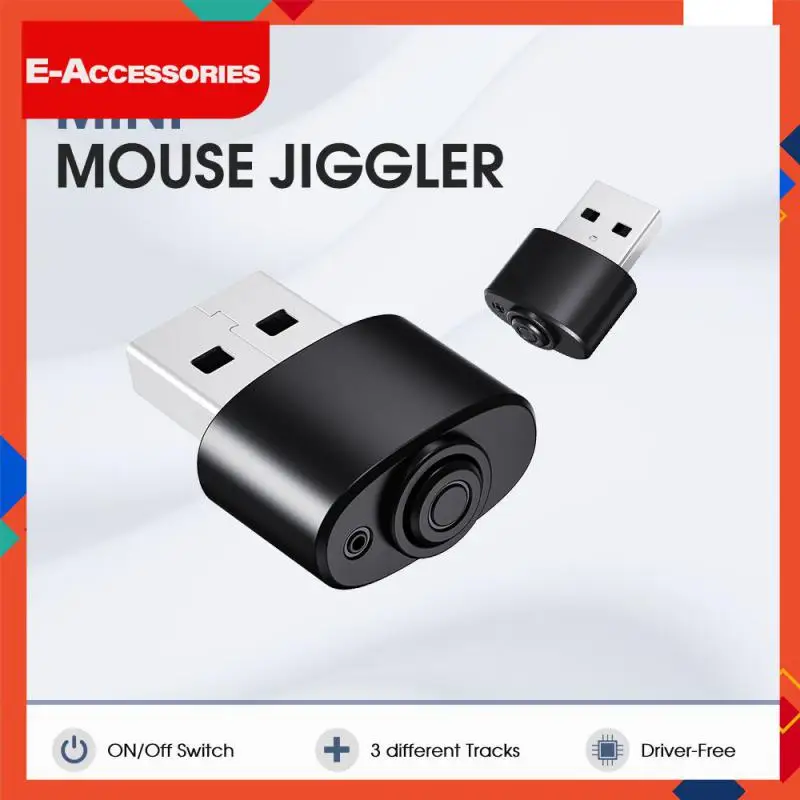 

Prevents Computer Rest Mouse Mover Supports Multi-track Mouse Jiggler Switch Mice Keeps Pc Active Virtual Mouse Super Mini Usb