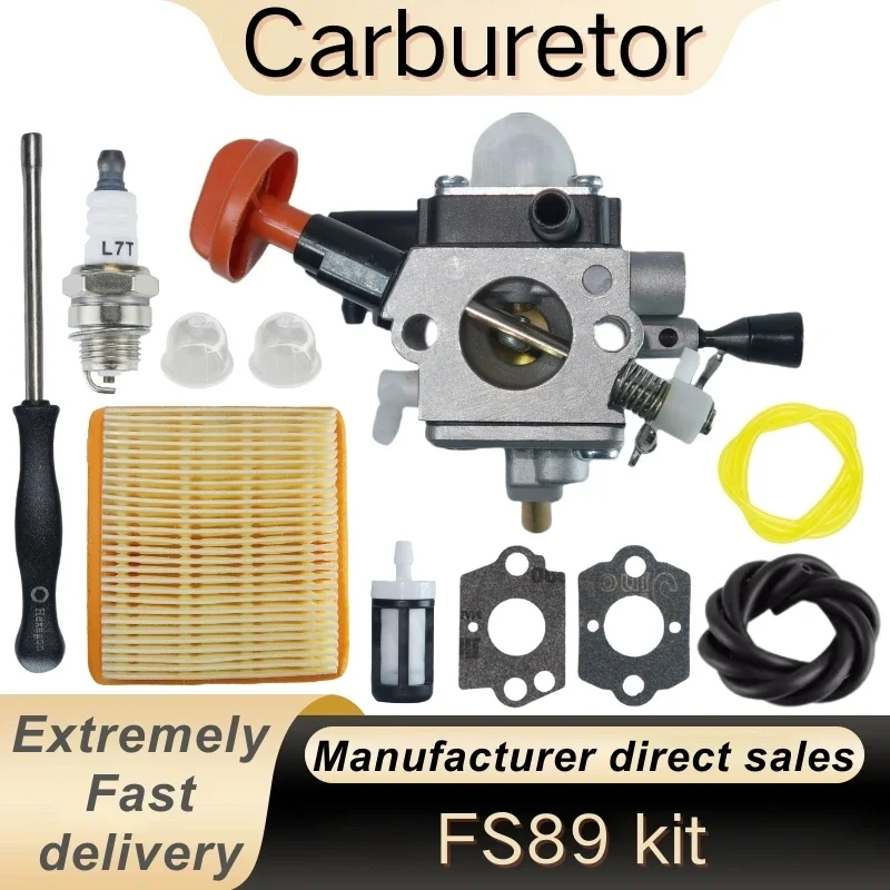 Карбюратор для SStihl FS89 FS91R FC91 FS110 FS111 FC111 FS130 KM91R KM110 KM130 Fit C1Q-S173 S176 HT130 Триммер Carb